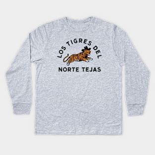 Los Tigres Del Norte Tejas Kids Long Sleeve T-Shirt